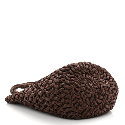 The Row Raffia Estelle Tote Bag Brown 4 of 9