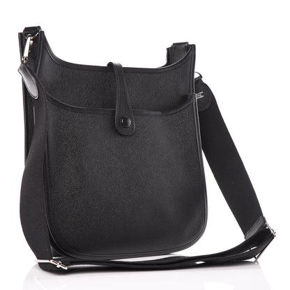 Hermes Epsom Evelyne III PM Black 4 of 15