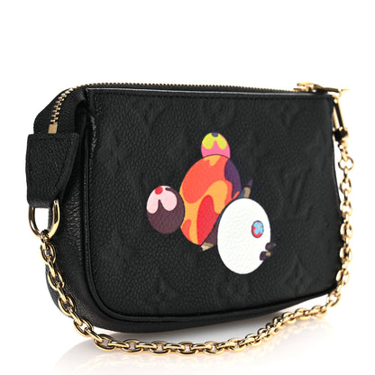 Louis Vuitton LV X TM Empreinte Monogram Mini Pochette Accessories Black Multicolor 3 of 9