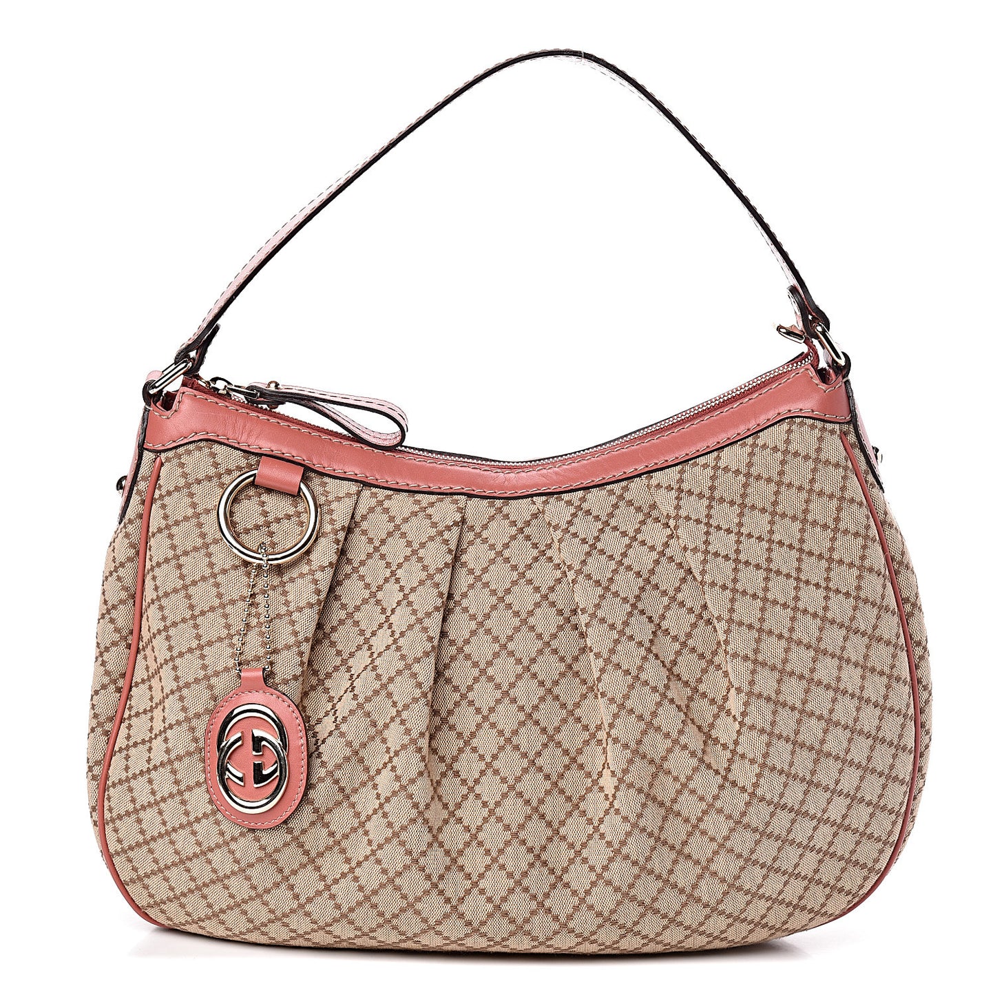 Diamante Medium Sukey Tote Coral