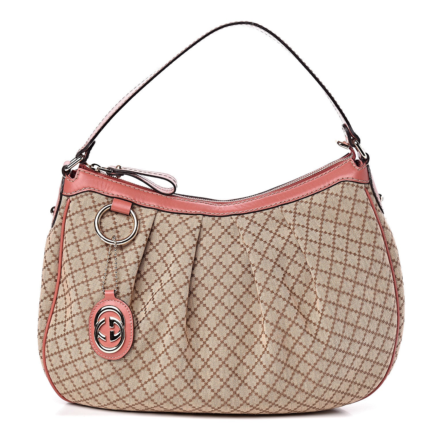 Gucci Diamante Medium Sukey Tote Coral 1 of 10