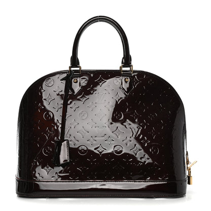 Louis Vuitton Vernis Alma GM Amarante 1 of 10