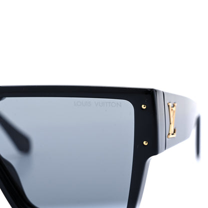 Louis Vuitton Acetate Swarovski Crystal Cyclone Sunglasses Z1578W Black 5 of 8