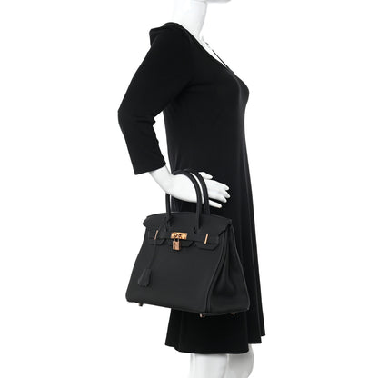 Hermes Togo Birkin 30 Black 2 of 11