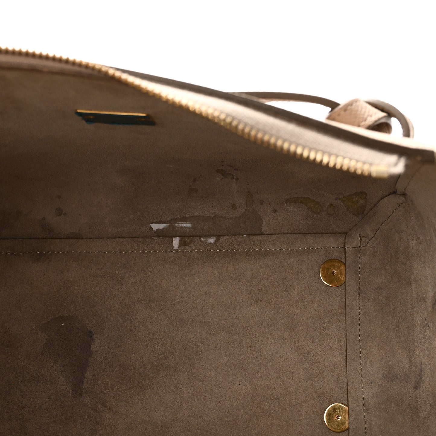 Grained Calfskin Mini Belt Bag Light Taupe