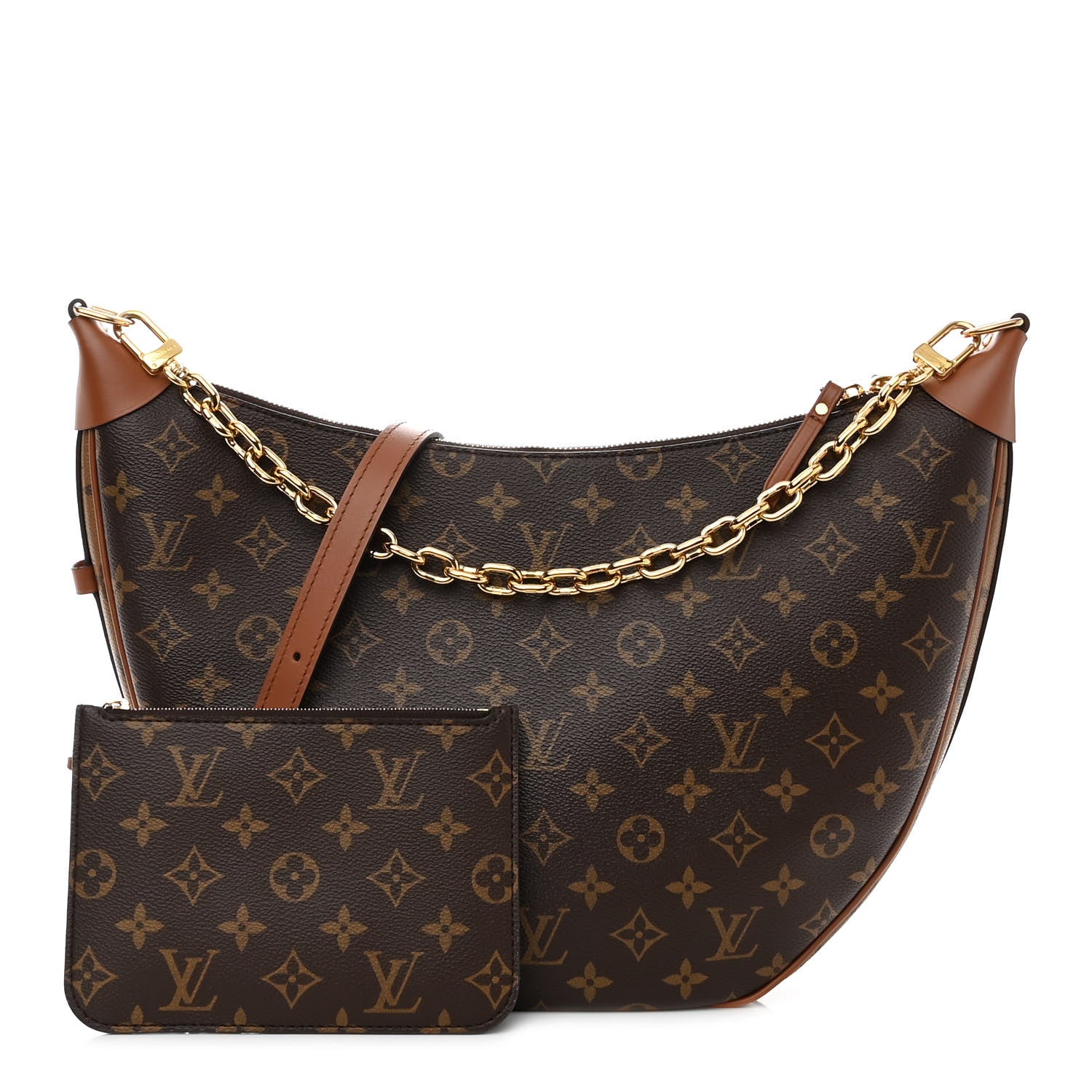 Louis Vuitton Reverse Monogram Loop Hobo 1 of 10