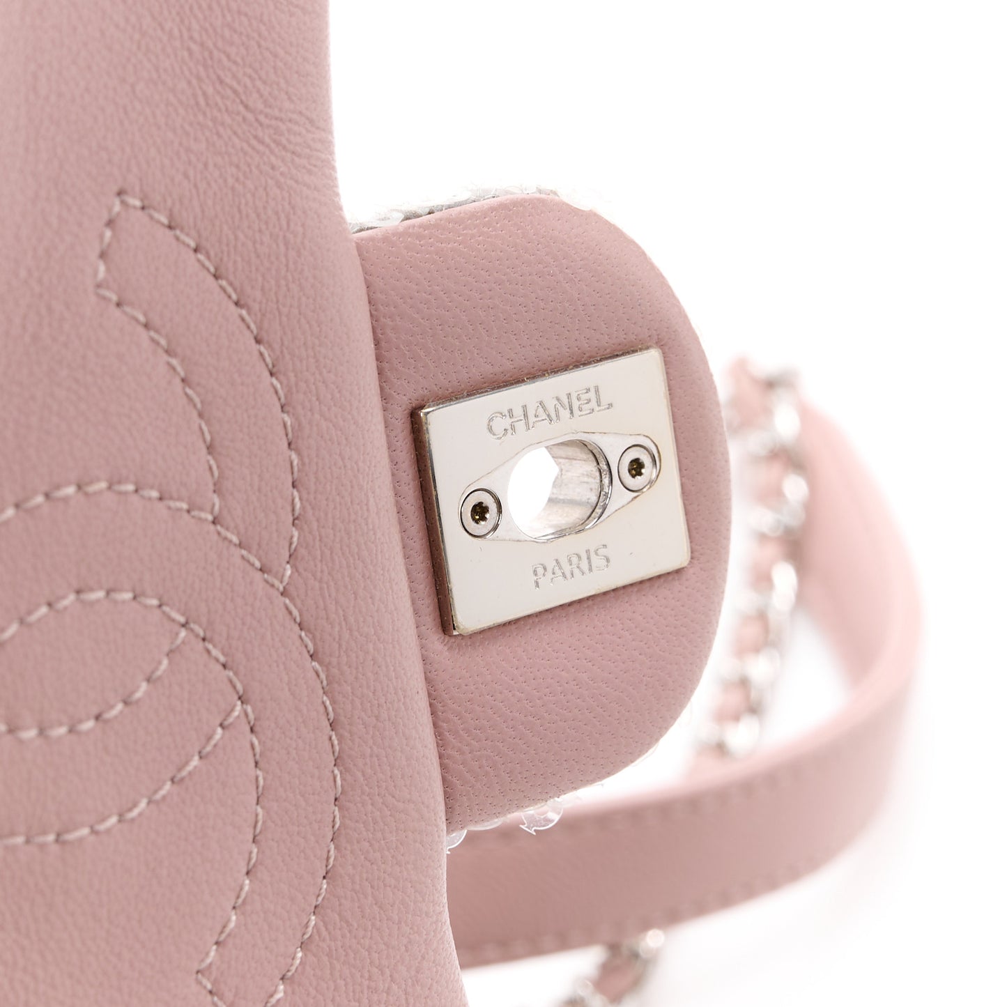 Sequin Mini Waterfall Flap Pink Blue Yellow