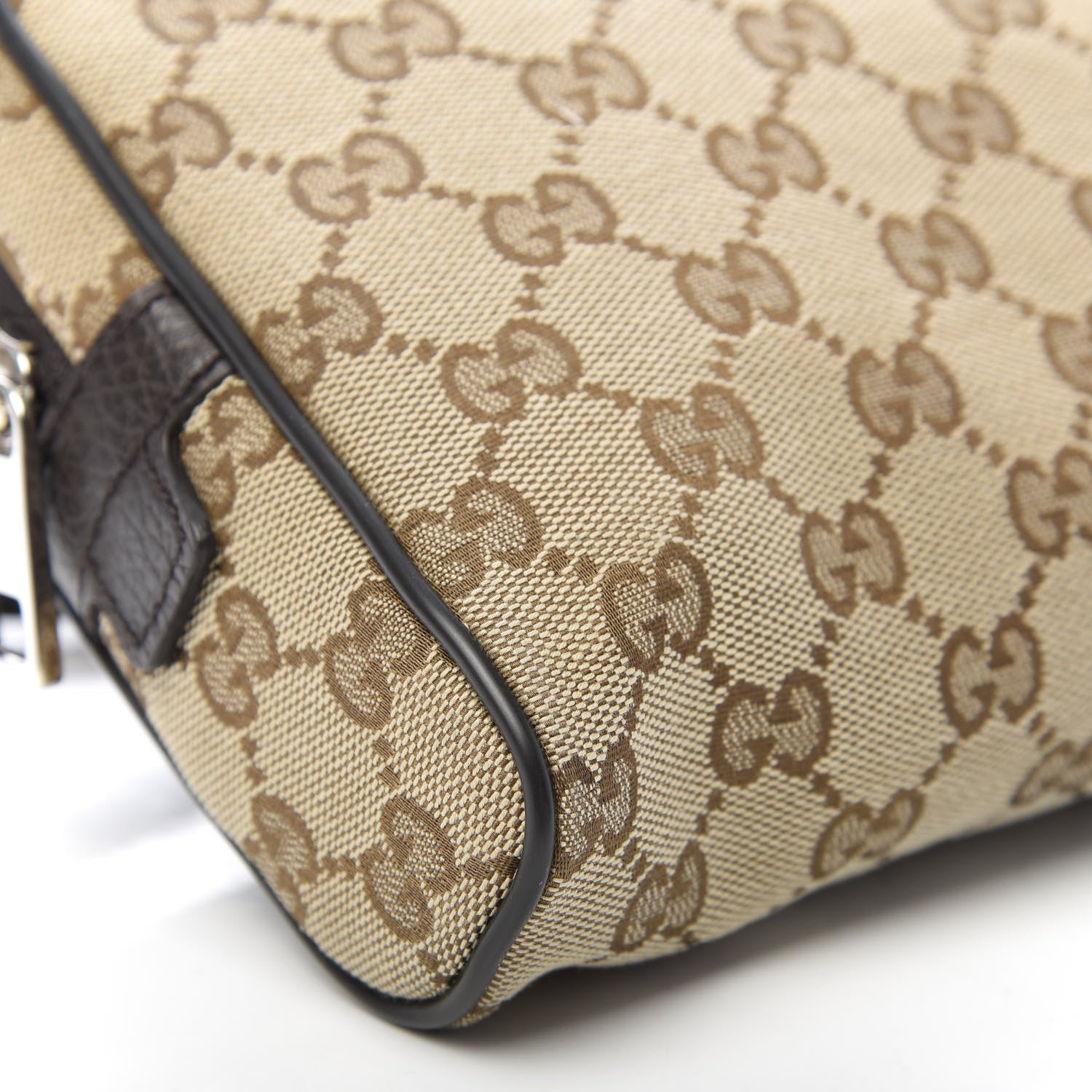Gucci Monogram Belt Bag Dark Brown 6 of 10