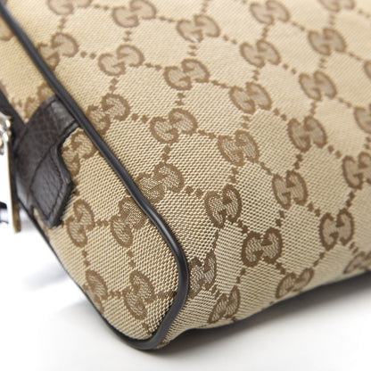 Gucci Monogram Belt Bag Dark Brown 6 of 10