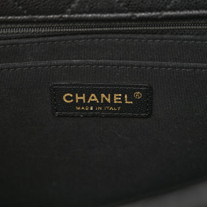 Chanel Caviar Quilted XXL Travel Flap Bag Black 6 of 11