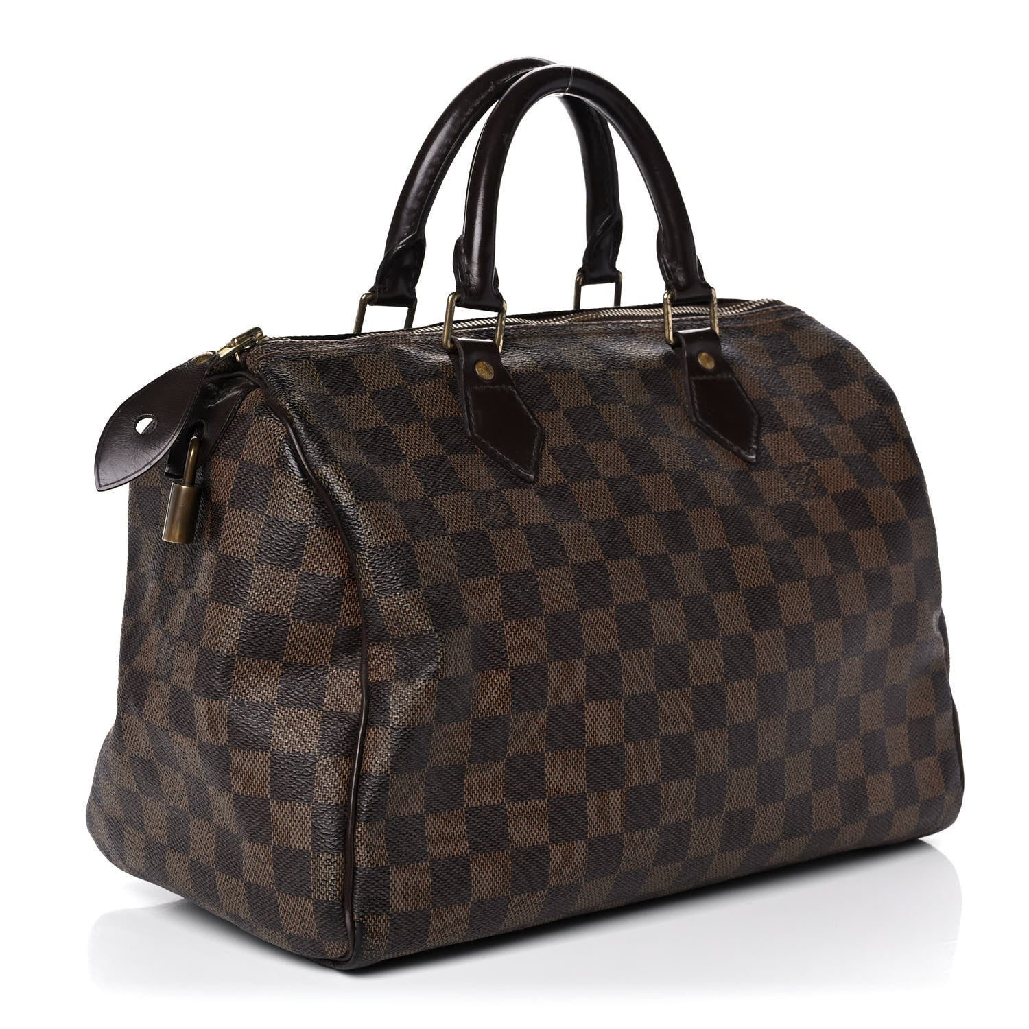 Louis Vuitton Damier Ebene Speedy 30 2 of 9