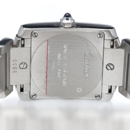 Cartier Stainless Steel 20mm Tank Francaise Quartz Watch 4 of 5