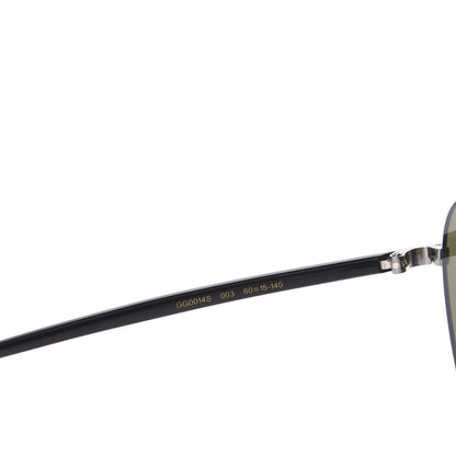 Gucci Metal Aviator Sunglasses GG0014S Black 6 of 7