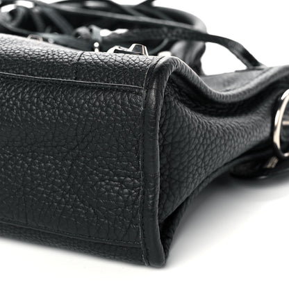 Balenciaga Vibrato Calfskin Classic Silver Hardware S City Black 10 of 11