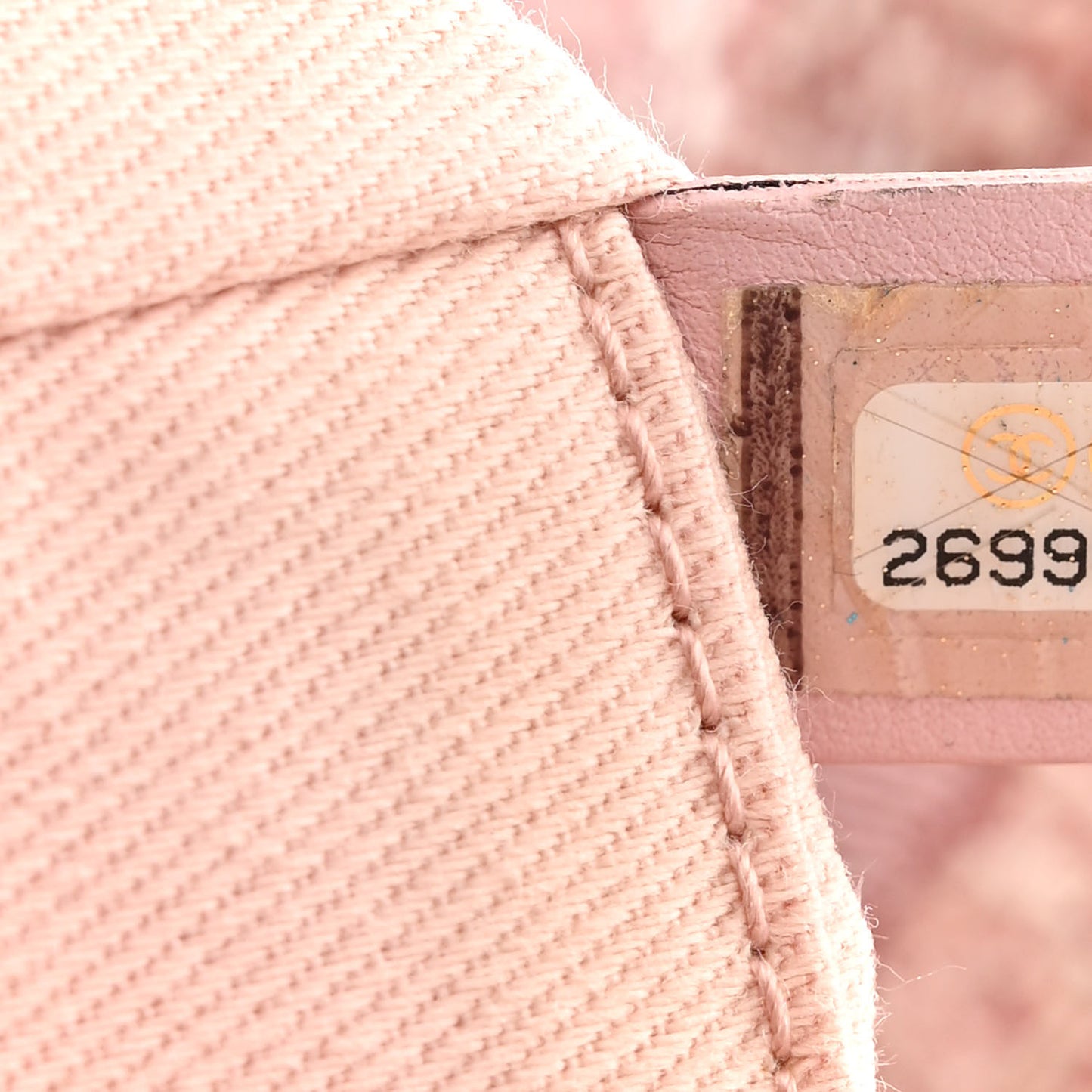 Lurex Boucle Small Deauville Tote Pink