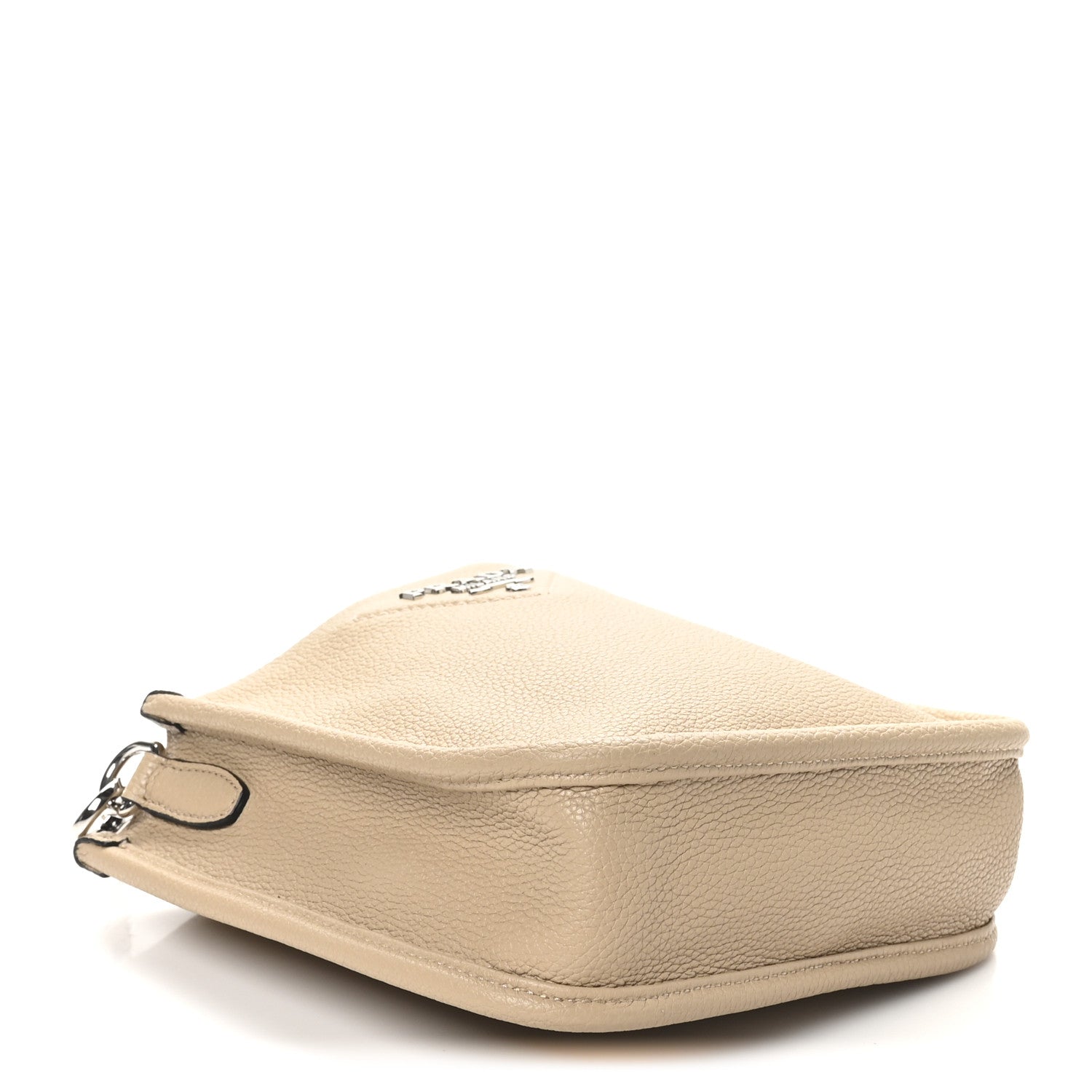 Prada Vitello Daino Soft Mini Hobo Messenger Bag Sabbia 4 of 9