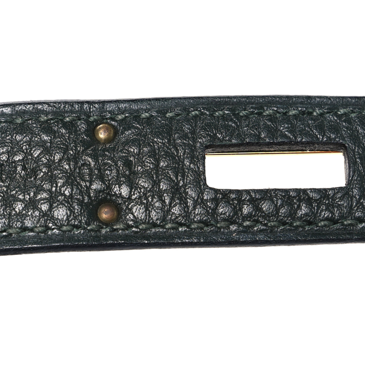 Togo Birkin 35 Vert Fonce
