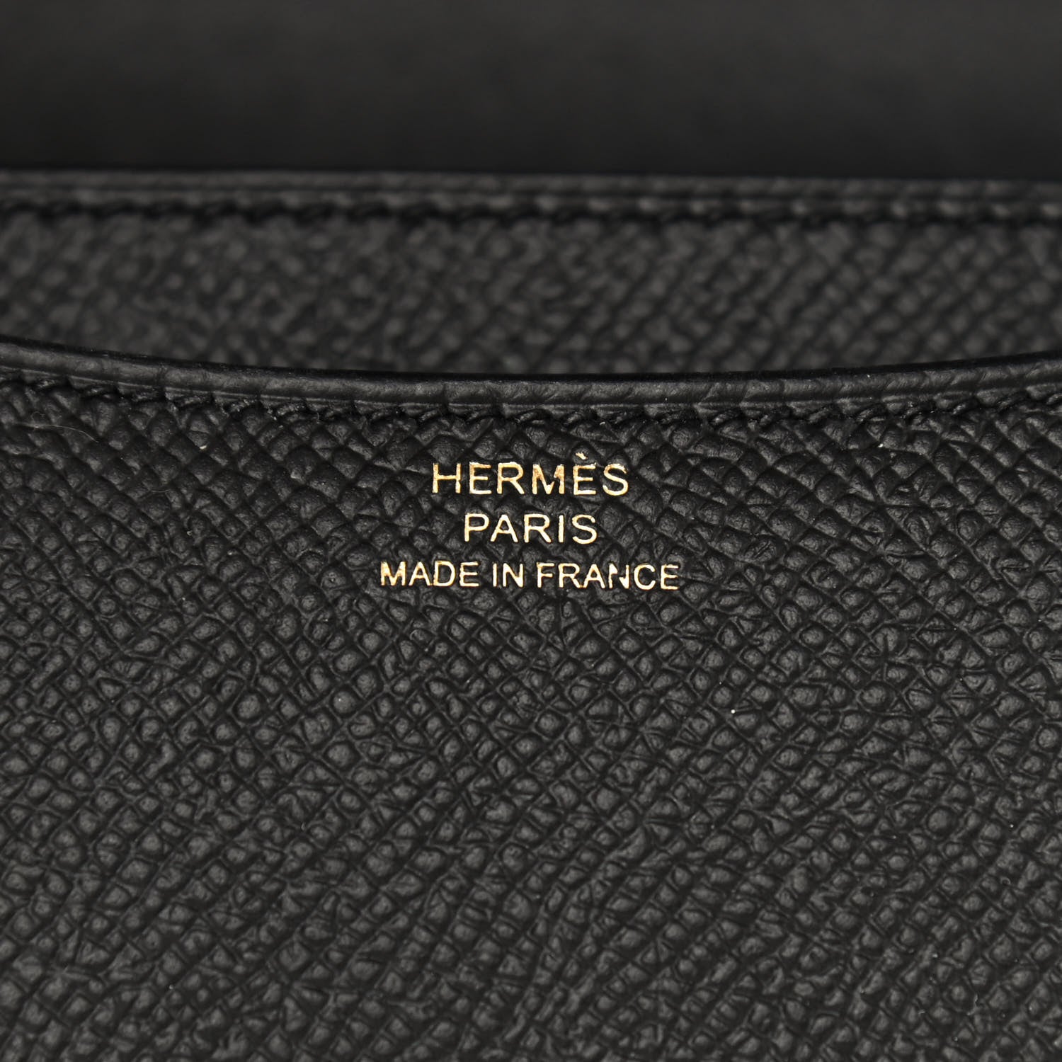 Hermes Epsom Constance 18 Black 6 of 9