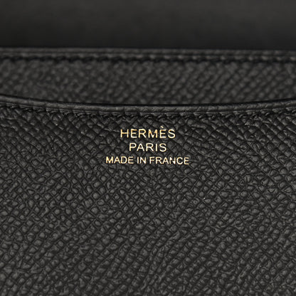 Hermes Epsom Constance 18 Black 6 of 9
