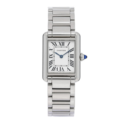 Cartier Stainless Steel 22mm Tank Must Quartz Watch 1 of 4