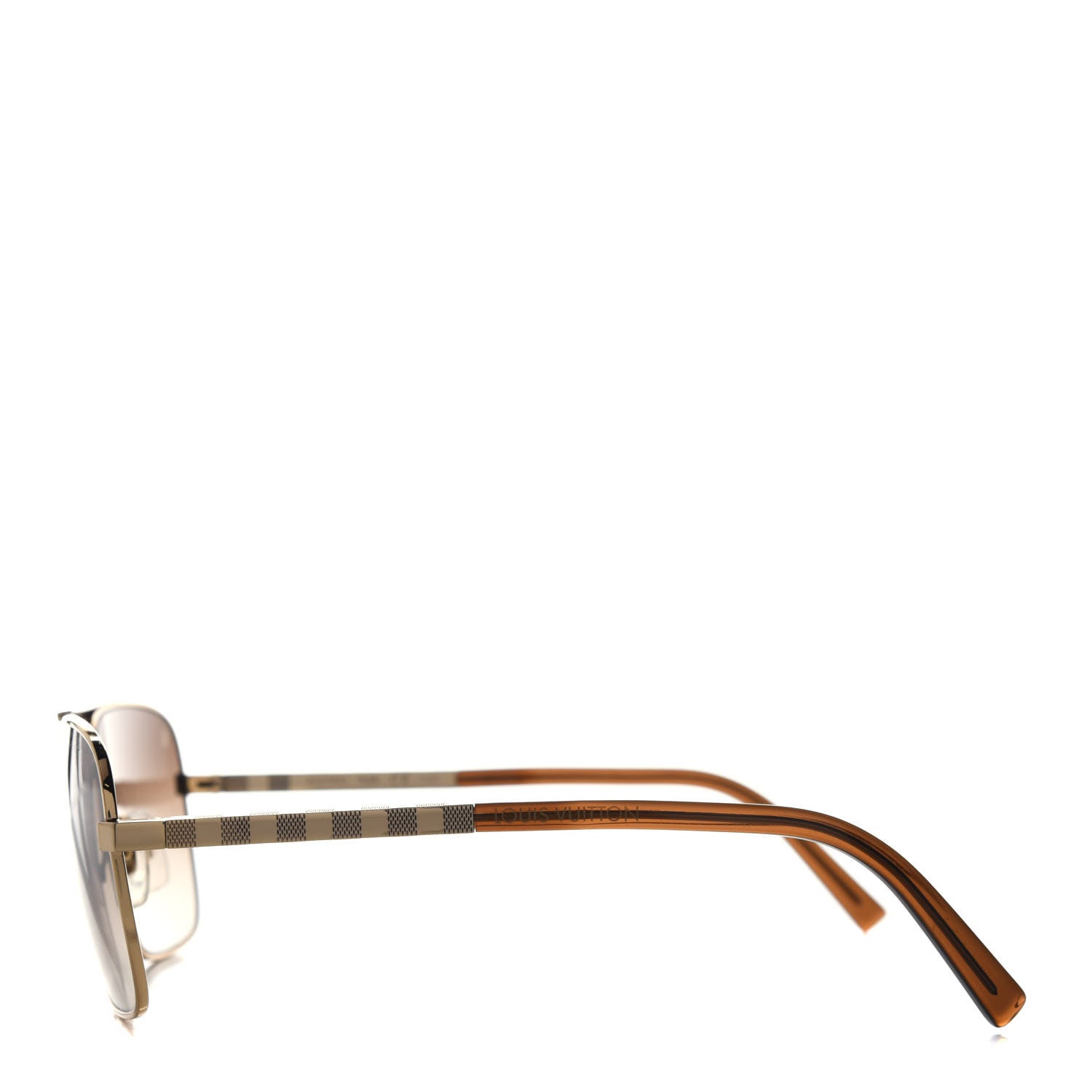 Louis Vuitton Attitude Sunglasses Z0259U Gold 2 of 6