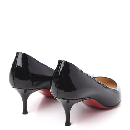 Christian Louboutin Patent Kate 55 Pumps 34 Black 4 of 8