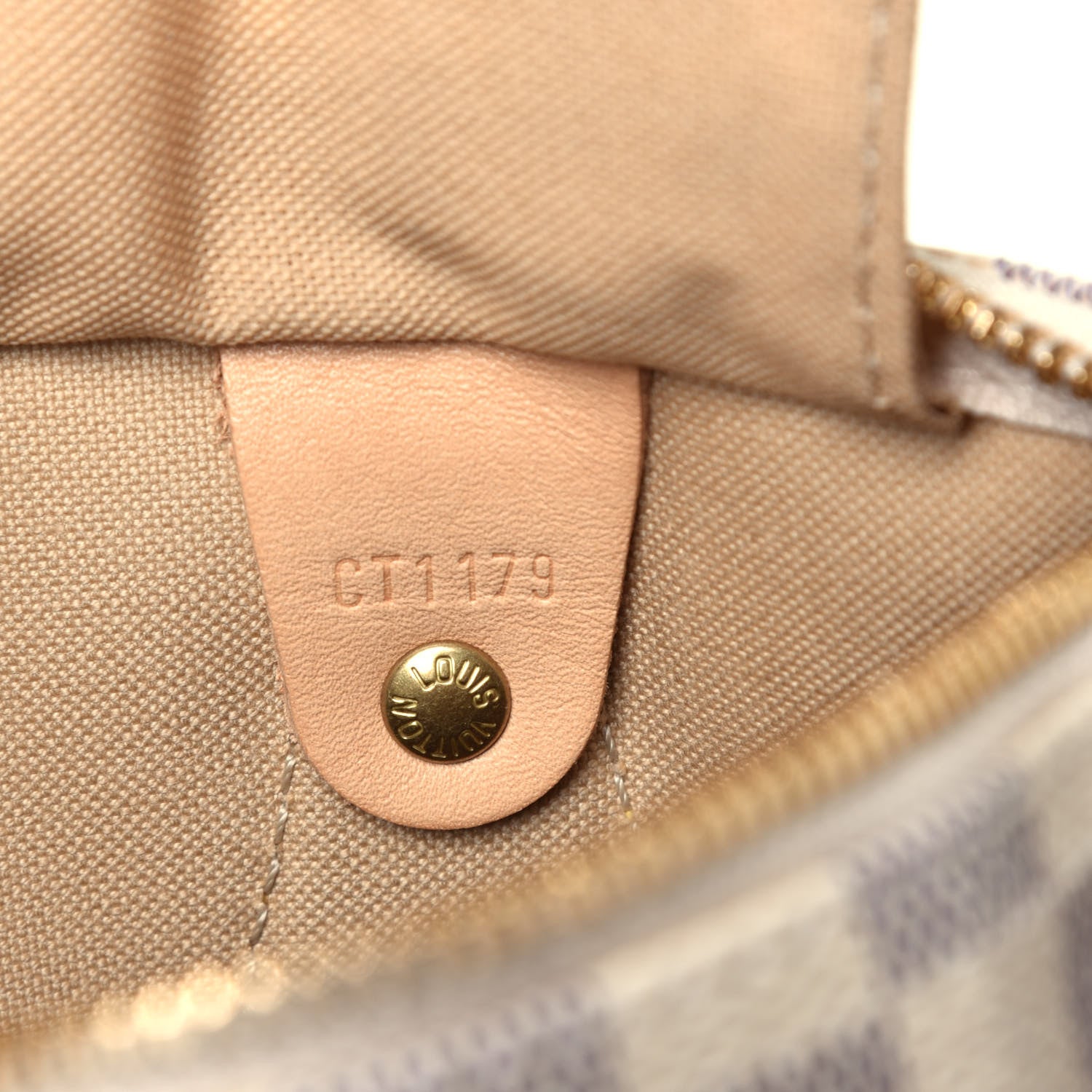 Louis Vuitton Damier Azur Speedy Bandouliere 25 7 of 10