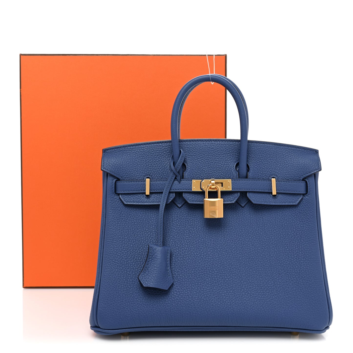 Togo Birkin 25 Bleu France