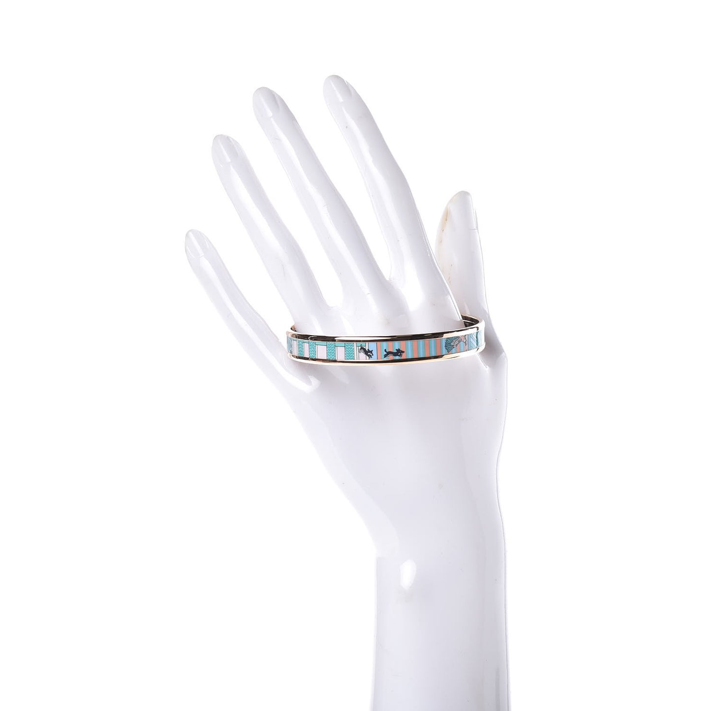 Enamel Printed Narrow Bracelet 65
