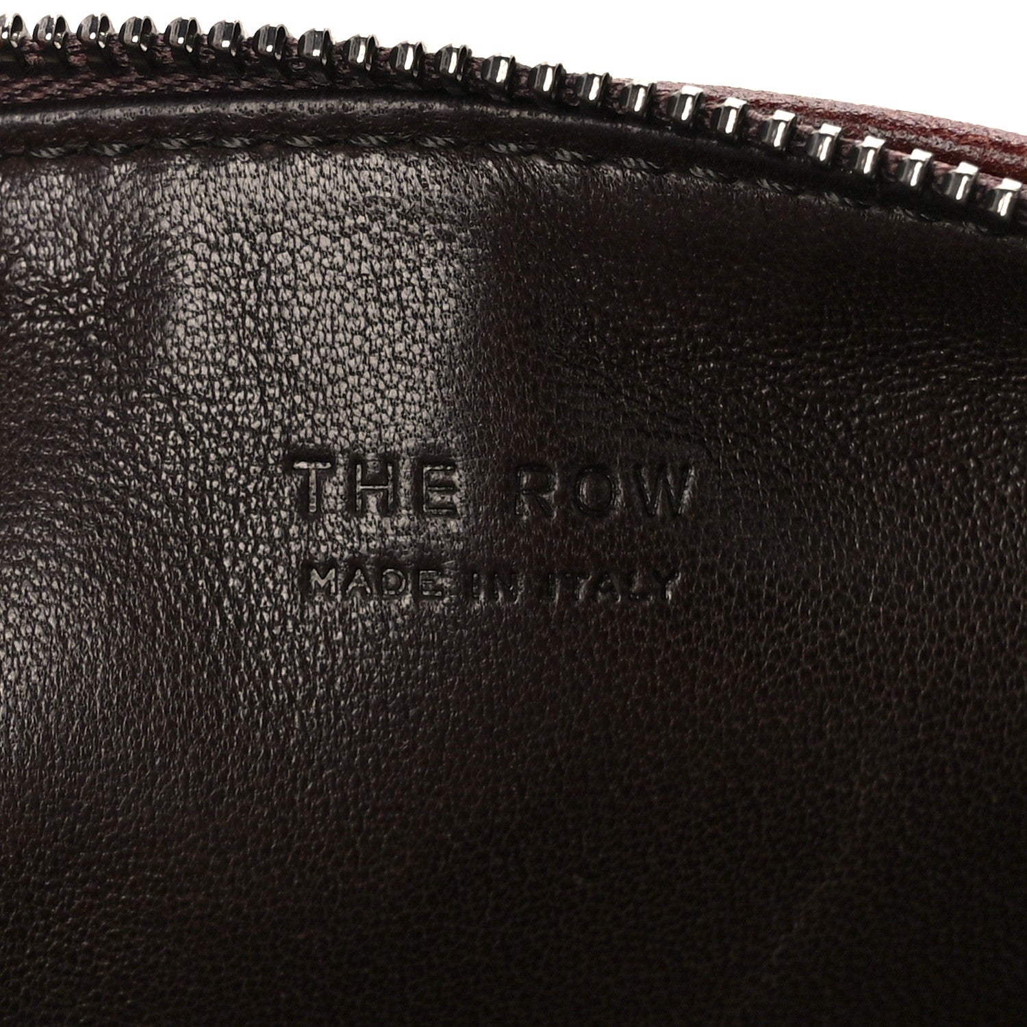 The Row Grained Calfskin 90's Bag Burnt Wood 6 of 9