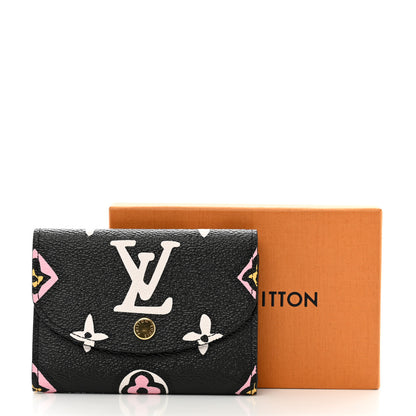 Louis Vuitton Monogram Giant Wild At Heart Rosalie Coin Purse Black 18 of 18
