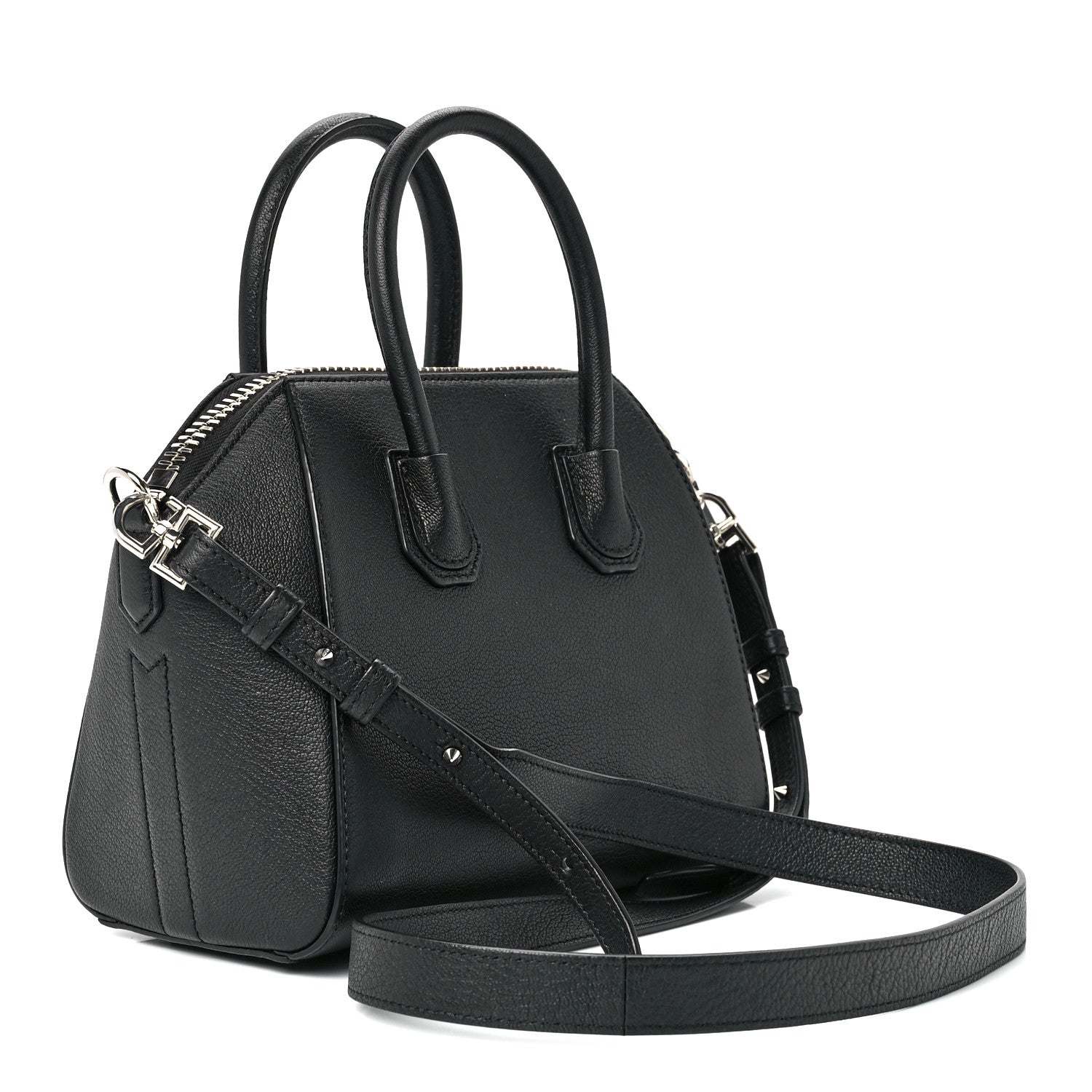 Givenchy Sugar Goatskin Mini Antigona Black 3 of 11