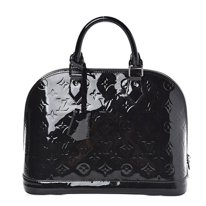 Louis Vuitton Vernis Alma PM Noir Magnetique 1 of 10