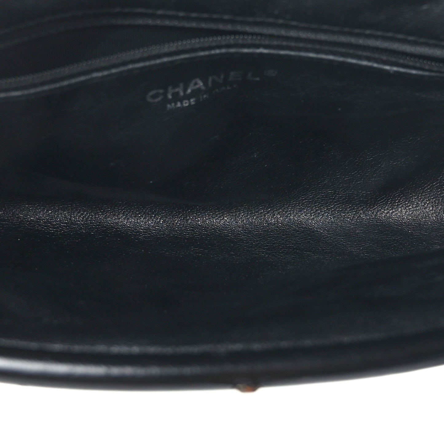 Lambskin Quilted Timeless Clutch Black