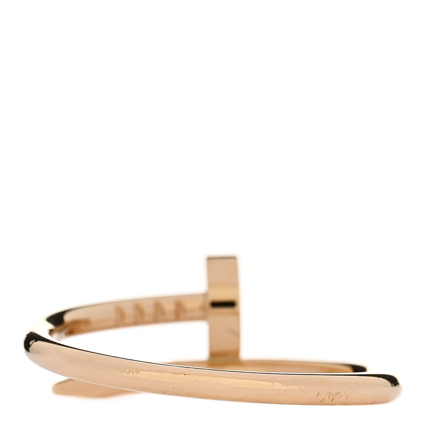 18K Yellow Gold Small Juste Un Clou Ring 54 6.75