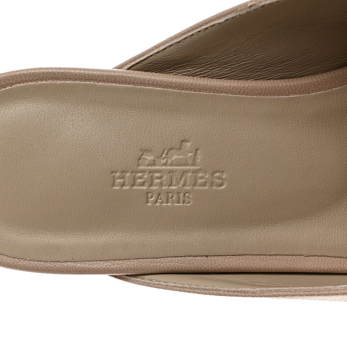 Calfskin Oz Mules 37 Blanc Gomme