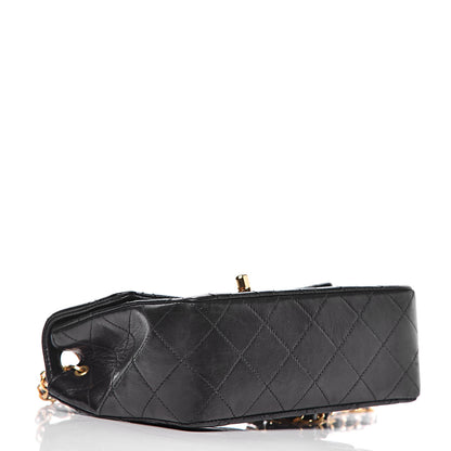 Chanel Lambskin Quilted Mini Square Flap Black 4 of 10
