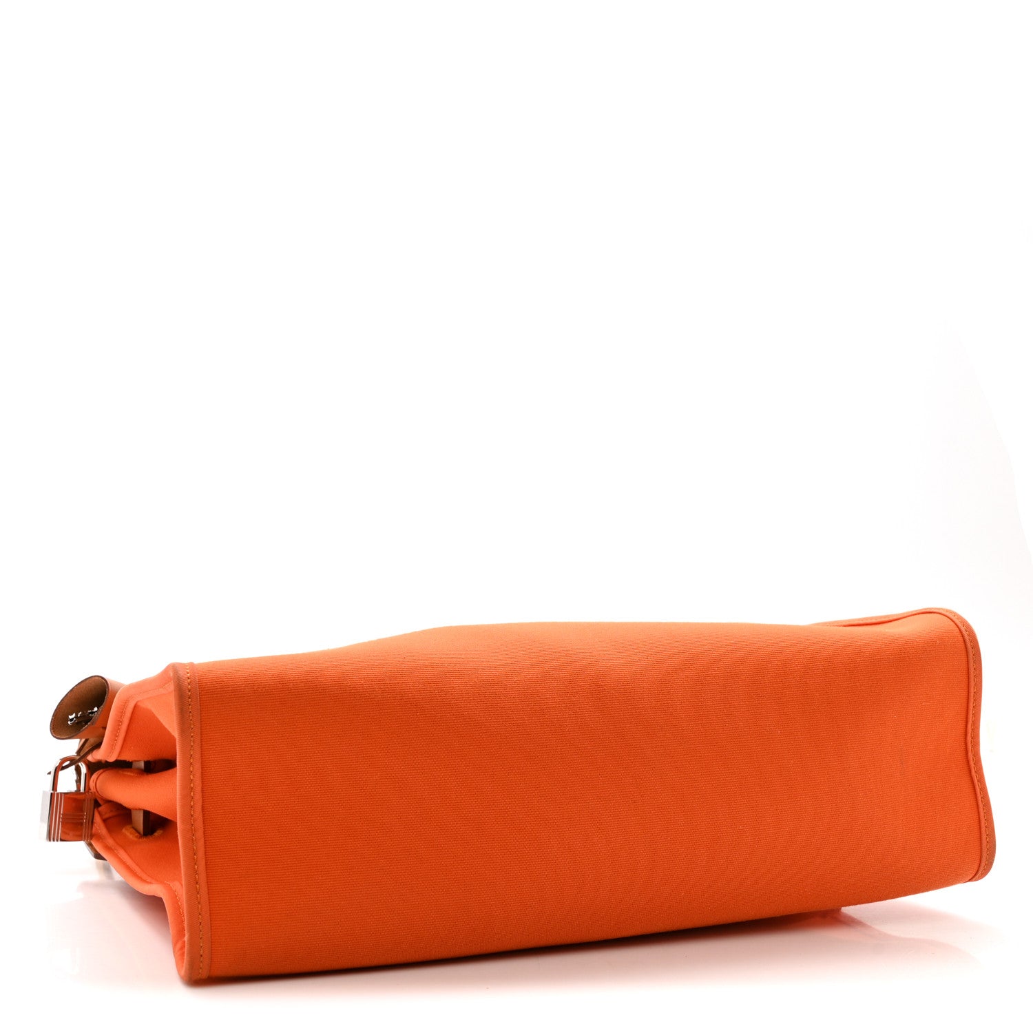 Hermes Vache Hunter Toile Herbag Zip 31 PM Orange 5 of 17