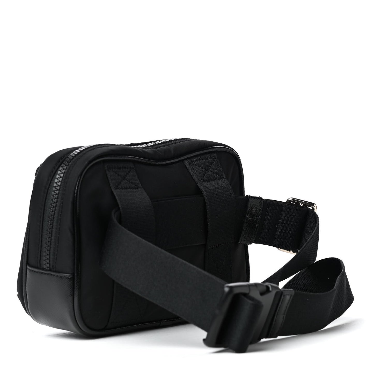 Nylon Logo Belt Bag Black