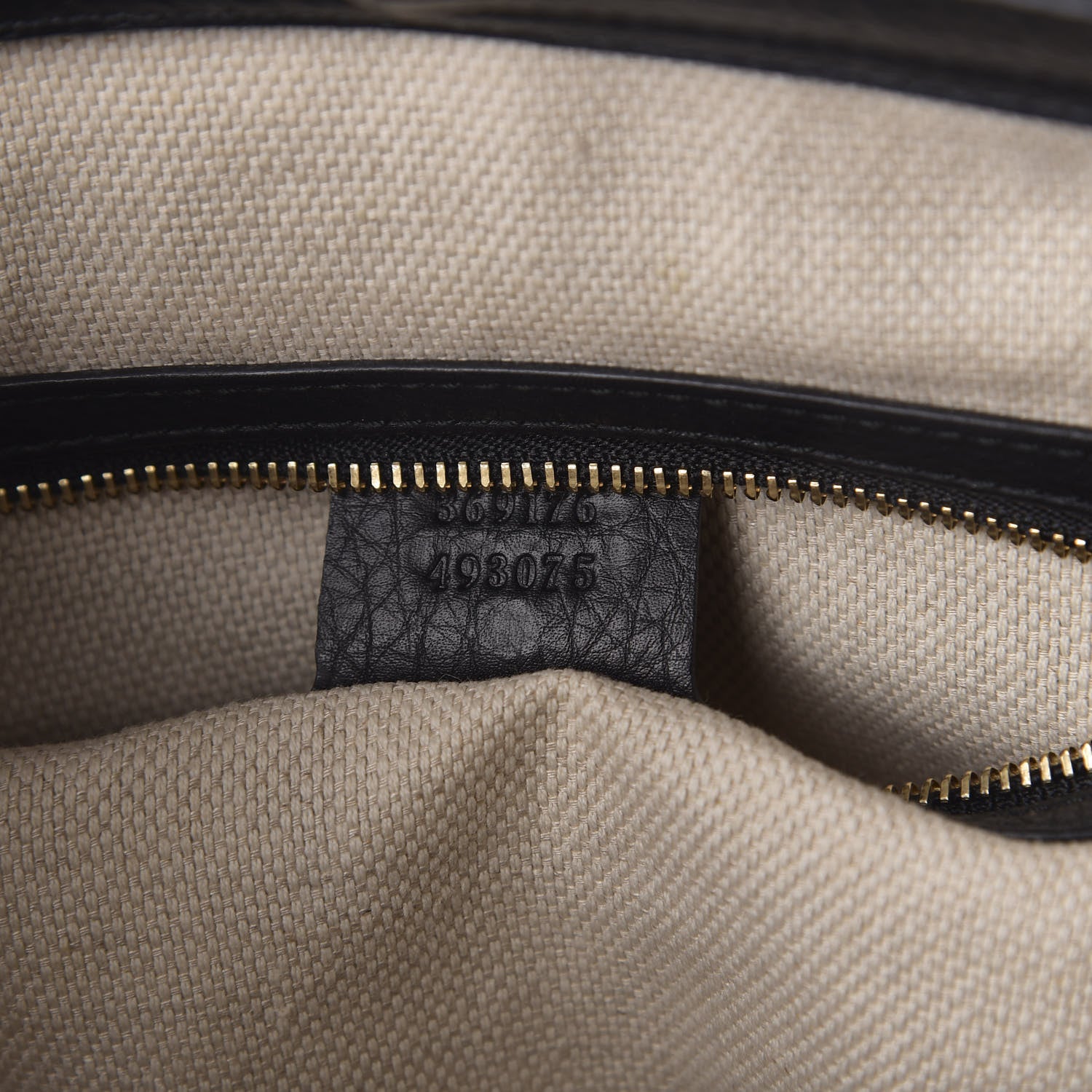 Gucci Pebbled Calfskin Small Soho Top Handle Bag Black 6 of 9