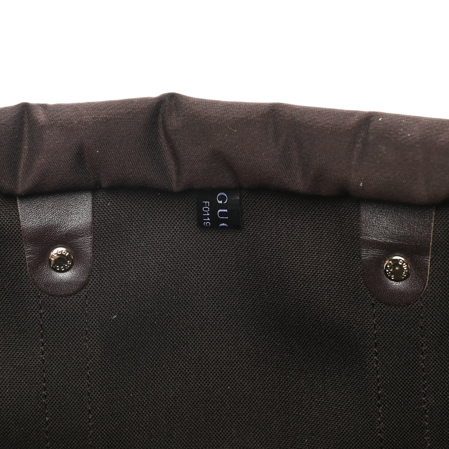 GG Plus Monogram Briefcase Dark Brown