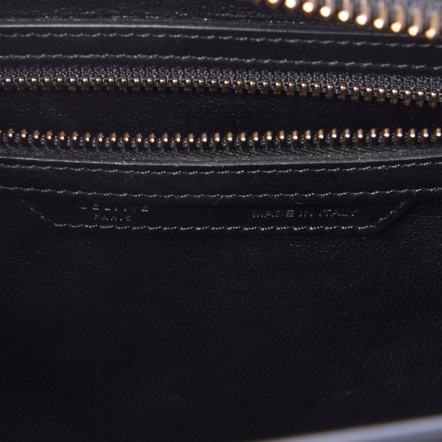 Canvas Smooth Calfskin Micro Tri-Color Luggage Carmin