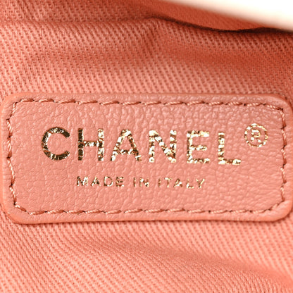 Chanel Calfskin Quilted Baluchon  White 5 of 8