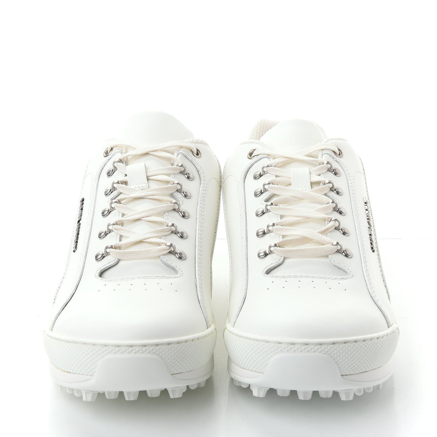 Saint Laurent Calfskin Jump Low Top Sneakers 42 Optic White 2 of 11