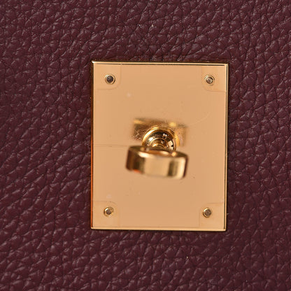 Hermes Togo Birkin 30 Bordeaux 17 of 41