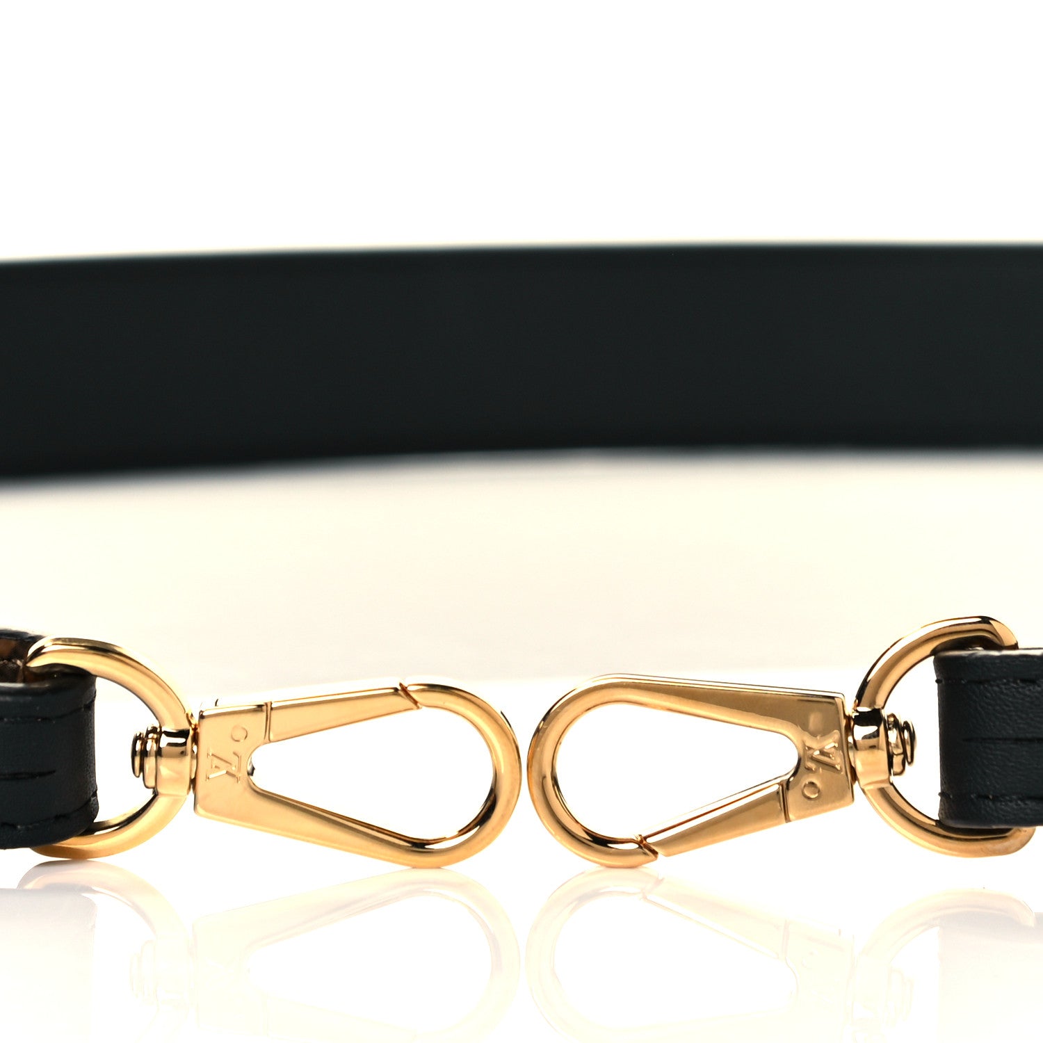 Louis Vuitton Reverse Monogram Bandouliere Shoulder Strap XL Black 3 of 5