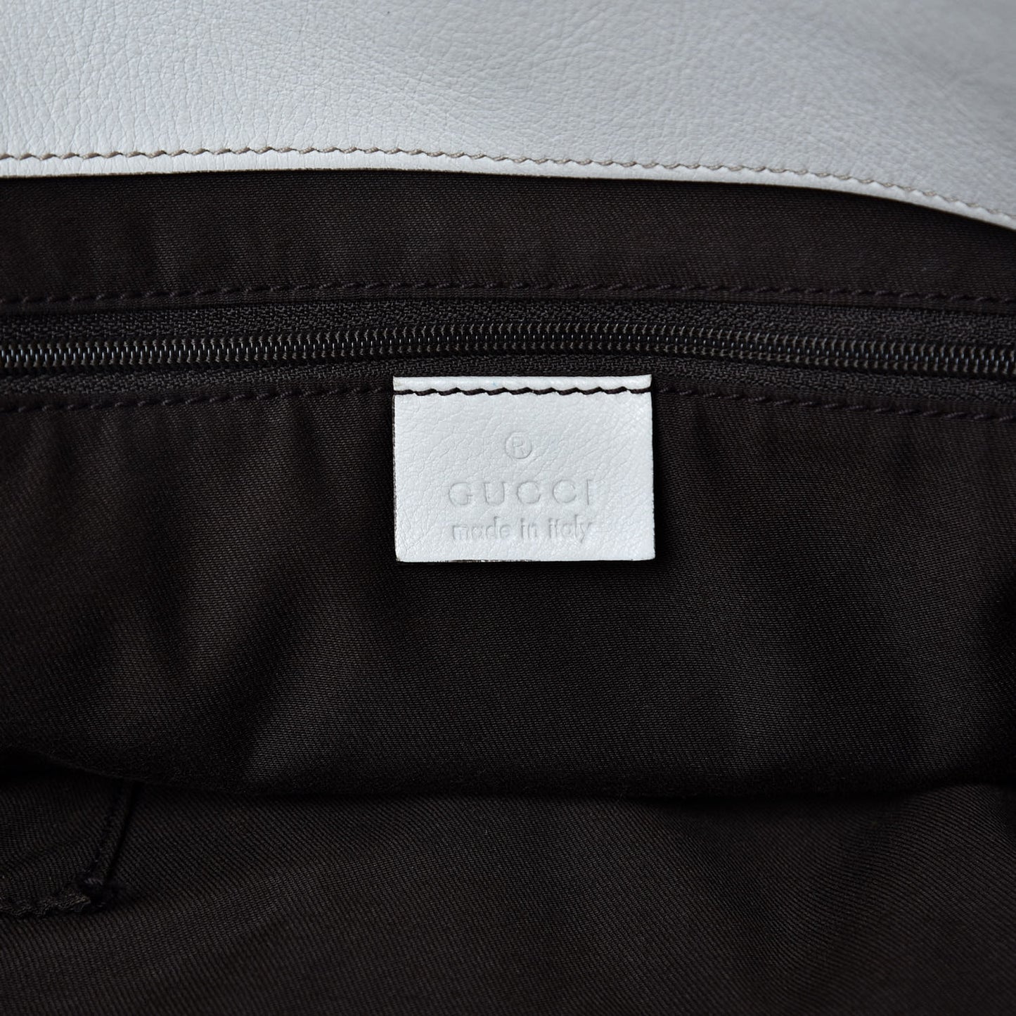 Monogram D Gold Tote Off White