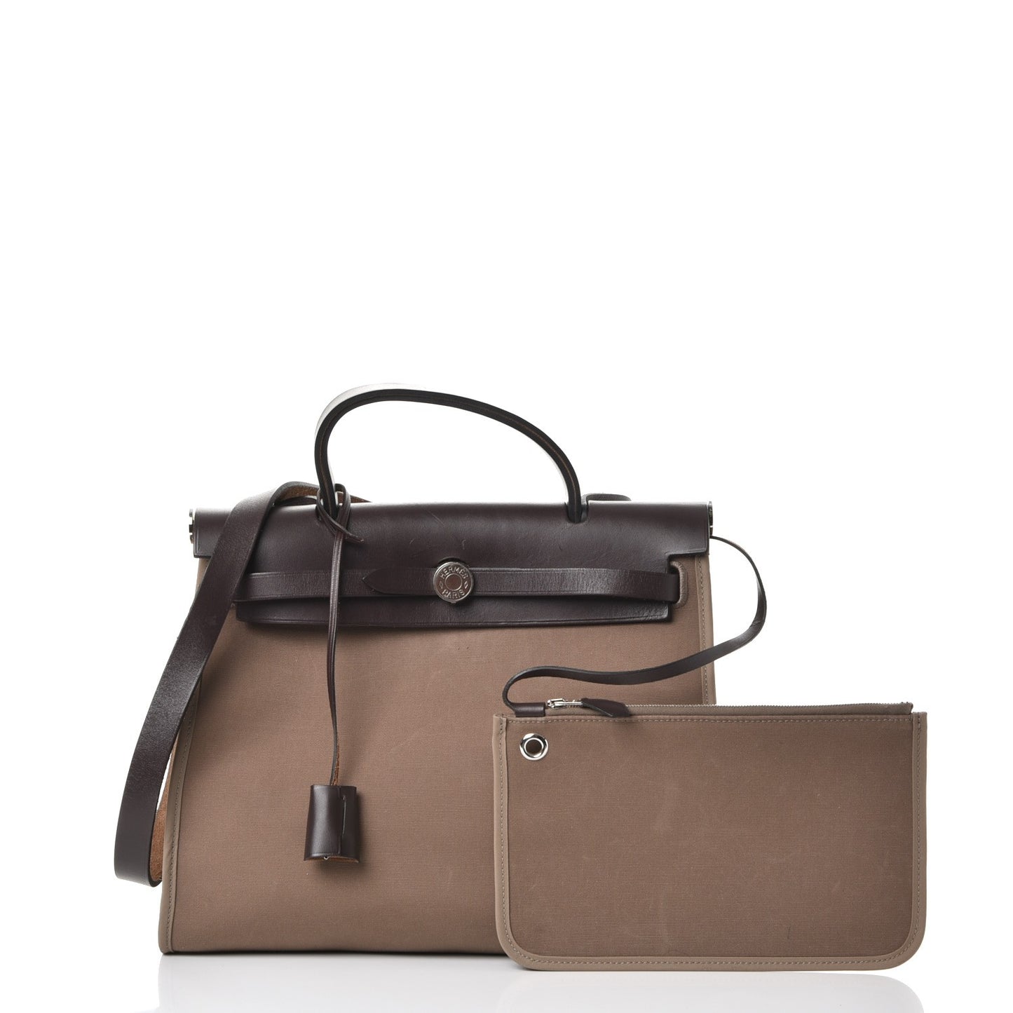 Vache Hunter Toile Herbag Zip 31 PM Etoupe Ebene