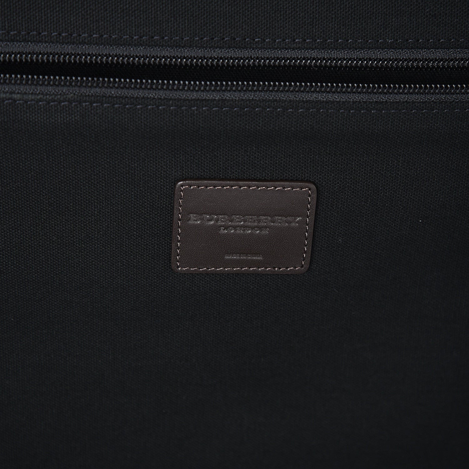 Burberry Smoked Haymarket Check Carry-On Suitcase Chocolate 5 of 15