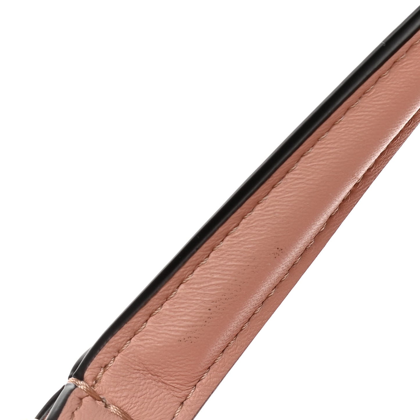 Nappa FF 1974 Embossed Large Baguette Rosa Bourbon